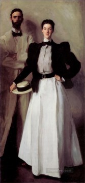 John Singer Sargent Painting - El señor y la señora Isaac Newton Phelps Stokes retrato John Singer Sargent